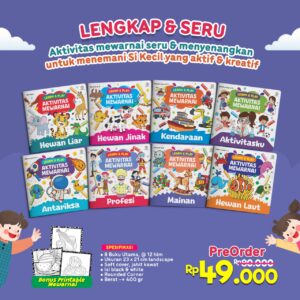 Ready Learn & Play Aktivitas Mewarnai