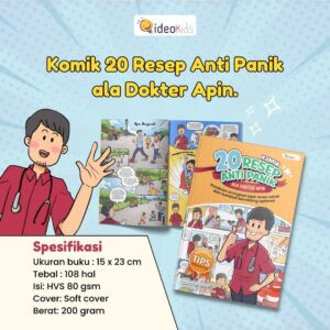Ready Komik 20 Resep Anti Panik dr Apin