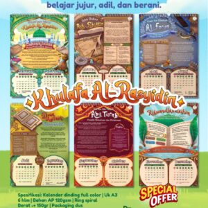 Ready Kalender 2026 : Khulafa Al Rasyidin