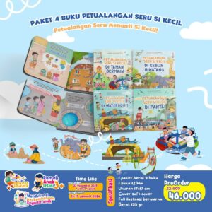 PO 2025 Paket 4 Buku Petualangan Seru Si Kecil