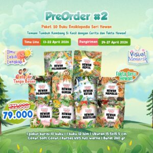 PO 2026 Batch 2 Paket 10 Buku Ensiklopedia Seri Hewan
