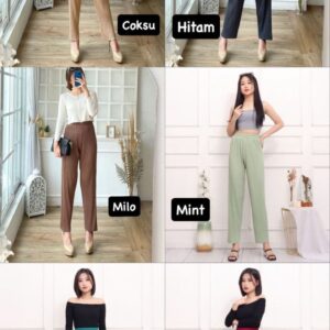 PO 2026 Celana Pensil Plisket