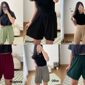 PO 2026 Celana Pendek Plisket