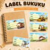 PO 2026 Stiker Label Bukuku Non Custom Nama