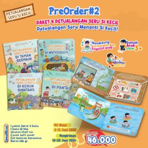 PO 2026 Batch 2 Paket 4 Buku Petualangan Seru Si Kecil  Petualangan Seru Menanti Si Kecil