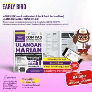 PO 2026 Kompas Ulangan Harian SD Kelas 1