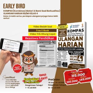 PO 2026 Kompas Ulangan Harian SD Kelas 4