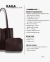 PO 2026 Kaila Totebag & Pouch