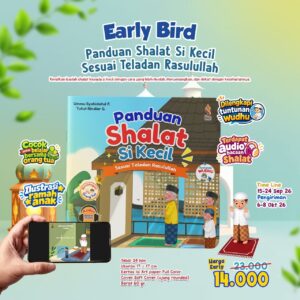 PO 2026 Early Bird Panduan Shalat Si Kecil Sesuai Teladan Rasulullah