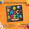 PO 2026 High Contrast Book – ABC 123 For Baby (Ziyad)