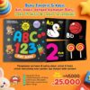 PO 2026 High Contrast Book – ABC 123 For Baby (Ziyad)