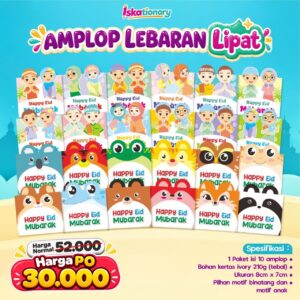PO 2026 Amplop Lebaran Lipat